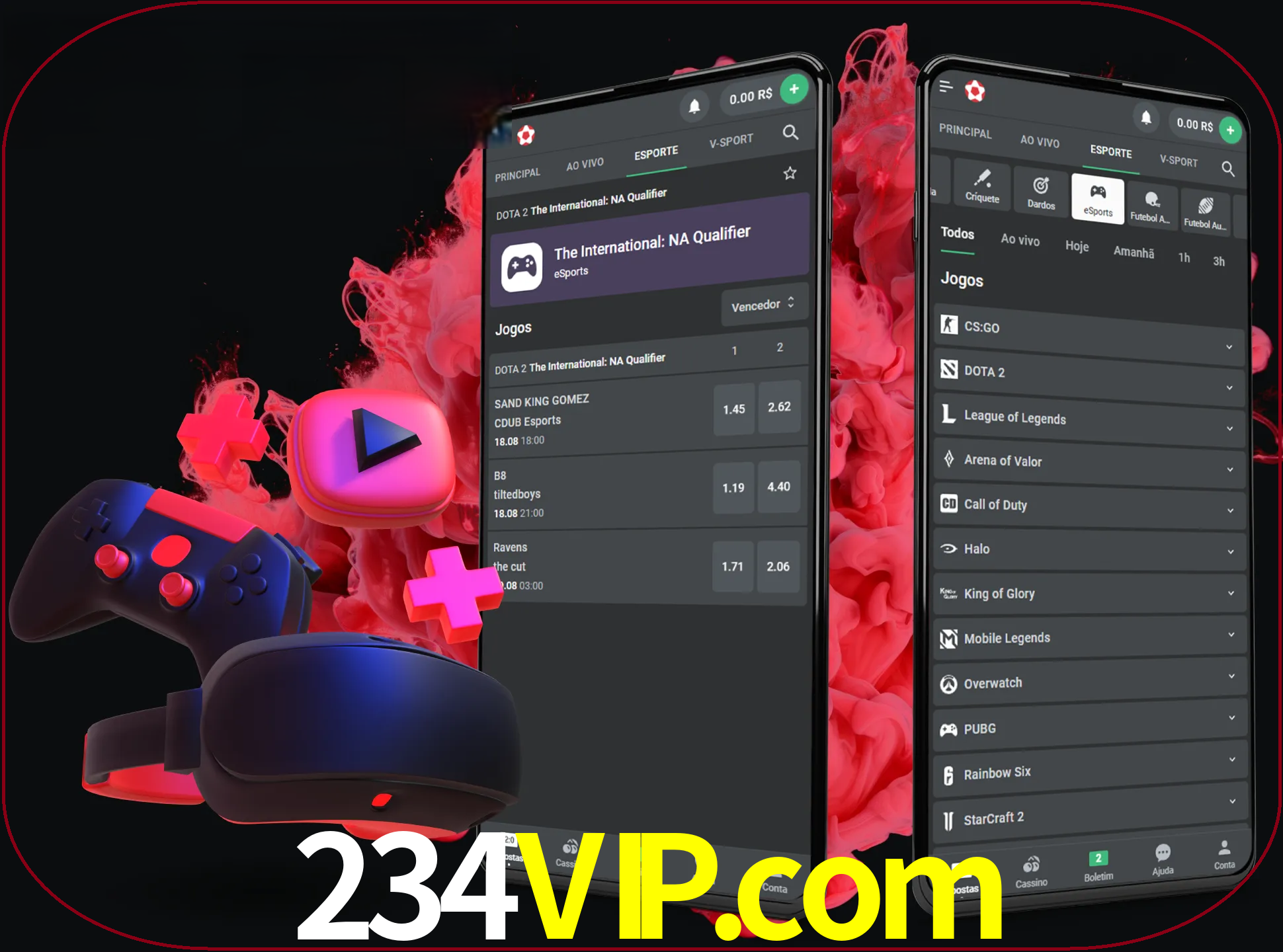 Para ter a aplicação móvel 234vip no seu smartphone, basta descarregar o ficheiro apk e seguir as instruções.